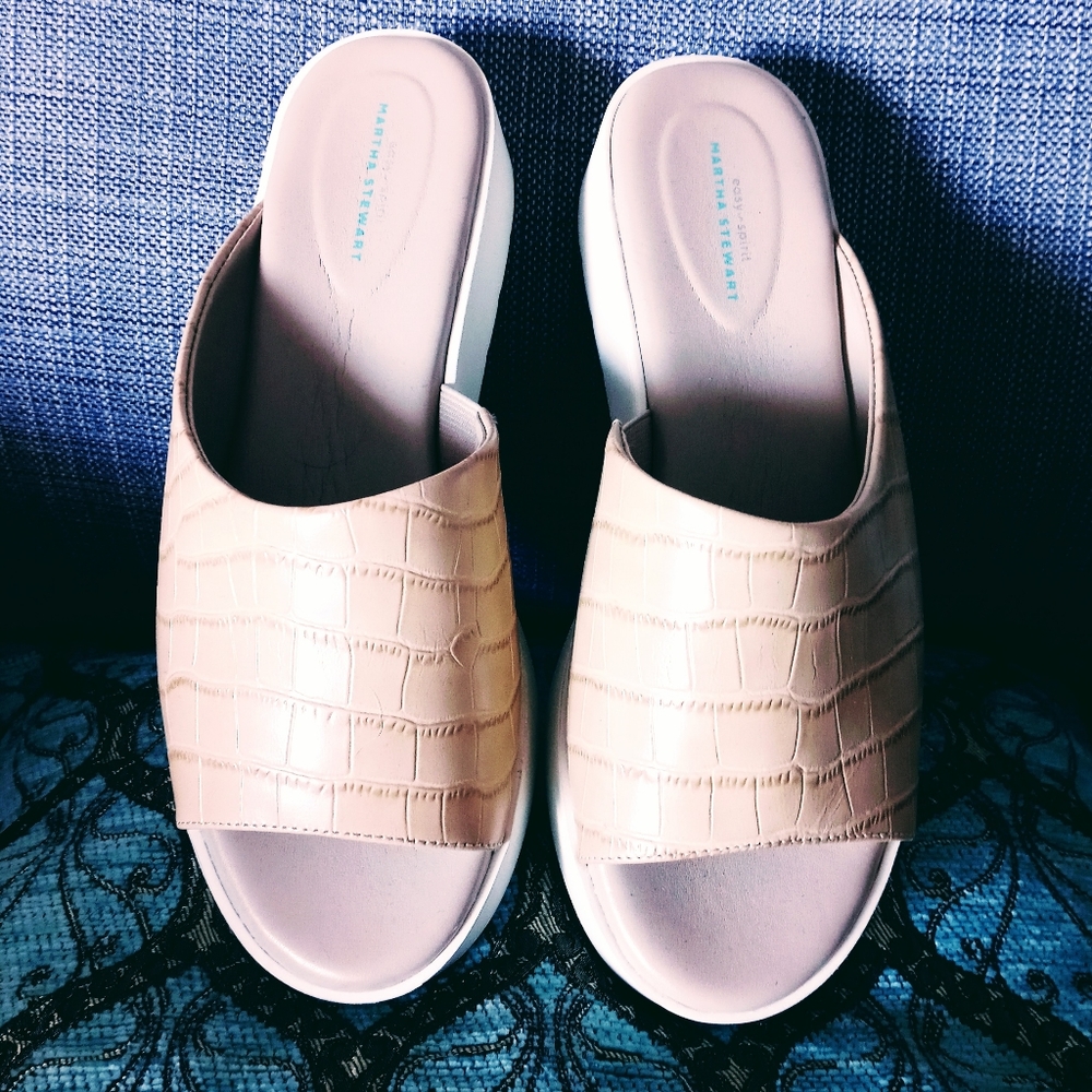 Martha Stewart Francey Slide Sandal